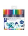 Staedtler Flamastry Dwustronne Do Akwareli 18K - nr 7
