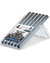 STAEDTLER Pisak z atramentem pigmentowym czarny 6 sztuk - nr 12