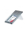 STAEDTLER Pisak z atramentem pigmentowym czarny 6 sztuk - nr 15