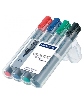 Staedtler Marker Lumocolor Flipchart 4 Kolory nr 1