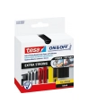 Tesa Rzep montażowy w taśmie EXTRA STRONG samoprzylepny 1m x 50mm czarny - nr 3
