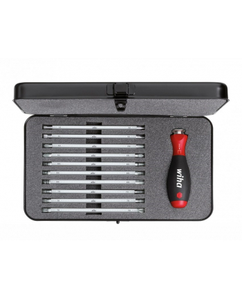 Wiha Zestaw Wymiennych Kling System 6 281 B11 00623, Do Warsztatu, Płaski, Phillips, Krzyżakowy Pozidriv, Torx, Wewnętrzny Sześciokąt, 11 S