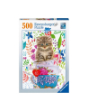 Puzzle 500el Kocieta w kubku 150373 RAVENSBURGER - nr 1