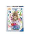 Puzzle 500el Kocieta w kubku 150373 RAVENSBURGER - nr 4