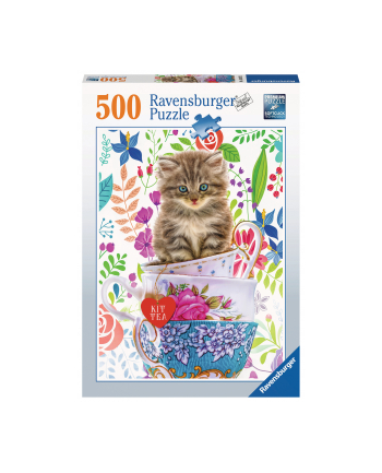 Puzzle 500el Kocieta w kubku 150373 RAVENSBURGER