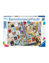 Puzzle 2000el Kolekcja znaczków pocztowych 167067 RAVENSBURGER - nr 2