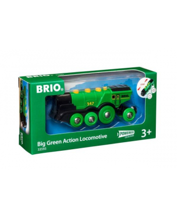 ravensburger BRIO 33593 Lokomotywa klasyczna zielona