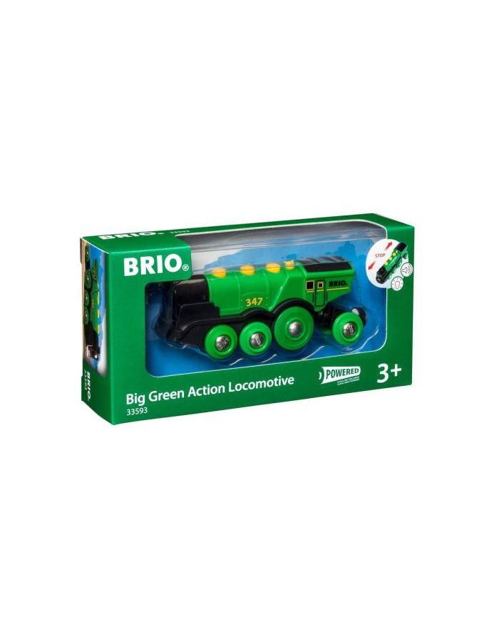 ravensburger BRIO 33593 Lokomotywa klasyczna zielona główny