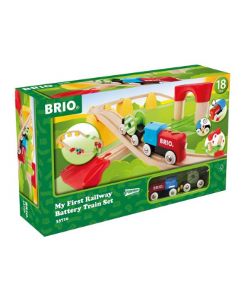 ravensburger BRIO 33710 Mój Pierwszy Pociąg Zestaw początkowy na baterie