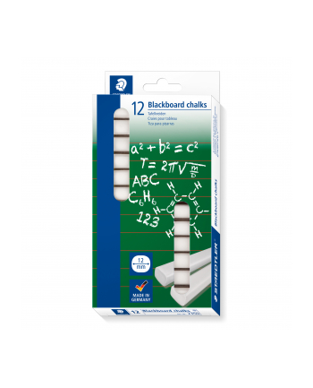 Staedtler Kreda Biała 12 Sztuk nr 1