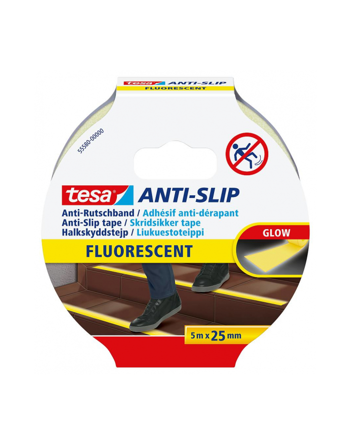Tesa Taśma antypoślizgowa 5m x 25mm odblaskowa główny