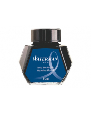 Waterman Atrament Do Piór Czarno/Niebieski 50Ml