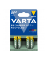 Varta 5681 4szt Bateria ładowane ACCU RECYCLED AAA Ni-MH/800mAh/1,2V - nr 17