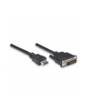 Techly Kabel HDMI - DVI 1m Czarny (ICOC-HDMI-D-010) - nr 4