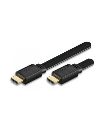 Techly Kabel - HDMI 1m Czarny (ICOC-HDMI-FE-010)