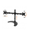 Techly Desk Stand for 2 Monitor 13-27'' with Base h.400m ICA-LCD 3410 68,6 cm (27'') Wolnostojący Czarny - nr 5