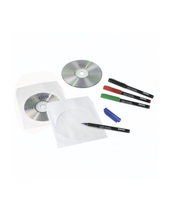 Hama CD Paper Sleeves, white, 100 pcs/Pack (00051174) nr 2