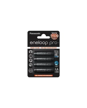 PANASONIC ENELOOP PRO AA 2450 MAH 500CYKLI 4SZT nr 1