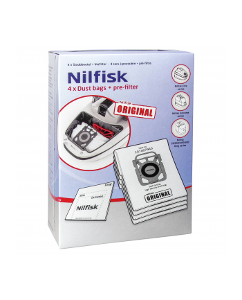 NilfiskStaubbeutel 4+1 Für Elite Sauger