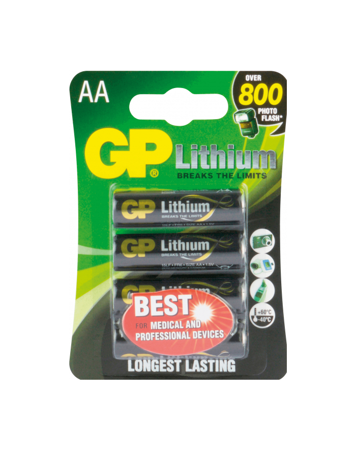 GP Battery AA 4szt (AA4P15LF) główny