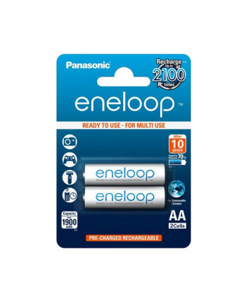 PANASONIC AKUMULATOR ENELOOP R6 AA NI-MH 2000MAH - 2SZT. nr 1