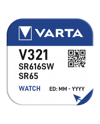 Varta 321 D321 SR616SW 1.55V 6.8x1.65mm (321101111)