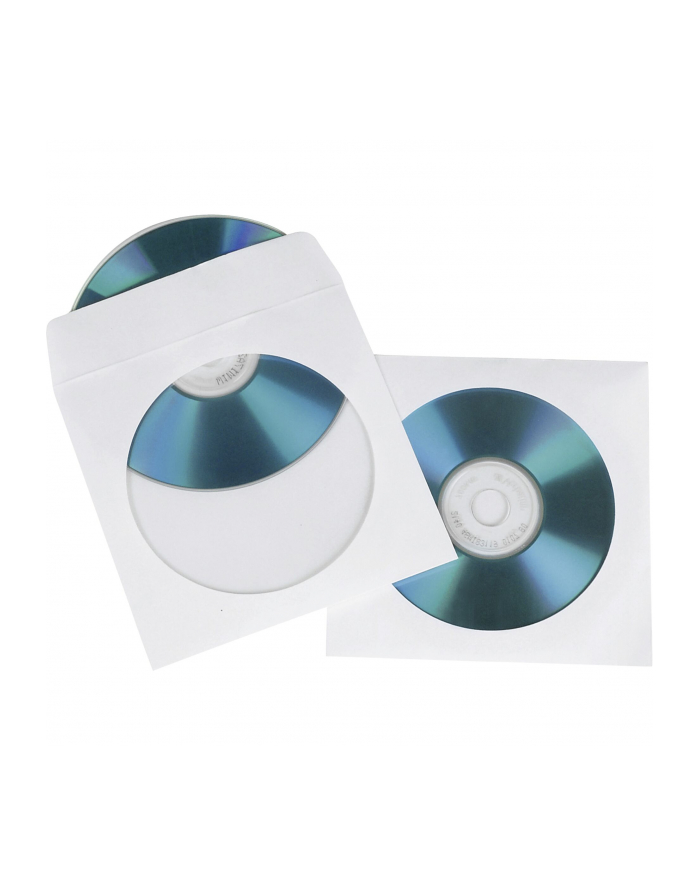 Hama CD Paper Sleeves, white, 100 pcs/Pack (00051174) główny