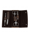 Zwilling Twinox Zestaw do Manicure Snap Fastener Case NeatS Leather Brown 5 el. 974070070 - nr 2