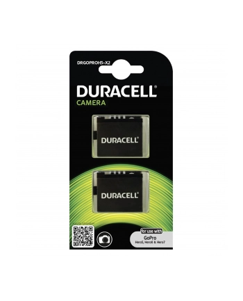 2xAKUMULATOR Duracell GoPro Hero 5/Hero 6/Hero 7 - Black AABAT-001 nr 1