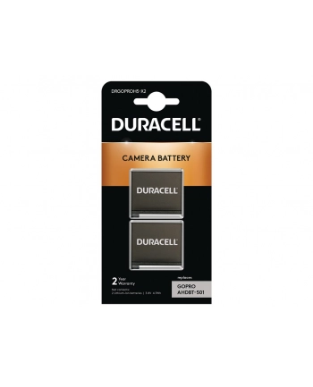 2xAKUMULATOR Duracell GoPro Hero 5/Hero 6/Hero 7 - Black AABAT-001 nr 2