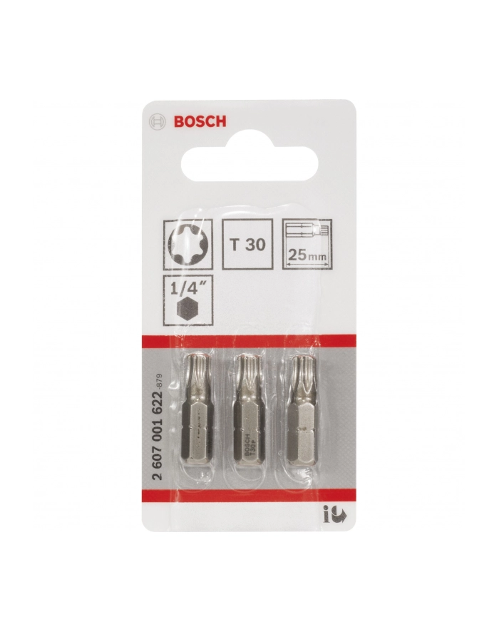Bosch Bit T30 EH 3szt. 2607001622 główny