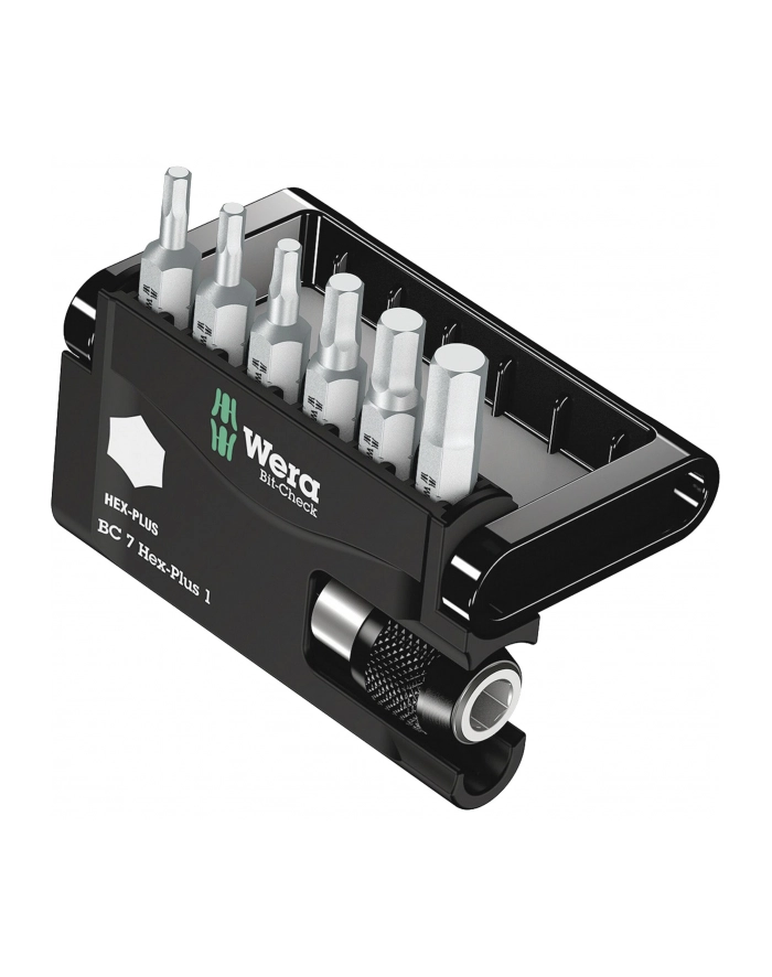 Wera Bity Hex-Plus w zestawie Bit-Check 8040-6 (05056168001) główny