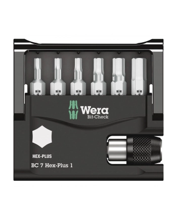 Wera Bity Hex-Plus w zestawie Bit-Check 8040-6 (05056168001) nr 2