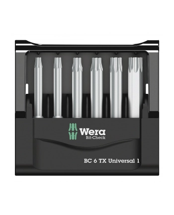 Wera Bity Mini Check, Torx, 6, 3 mm (1/4 ), 6 szt. nr 1