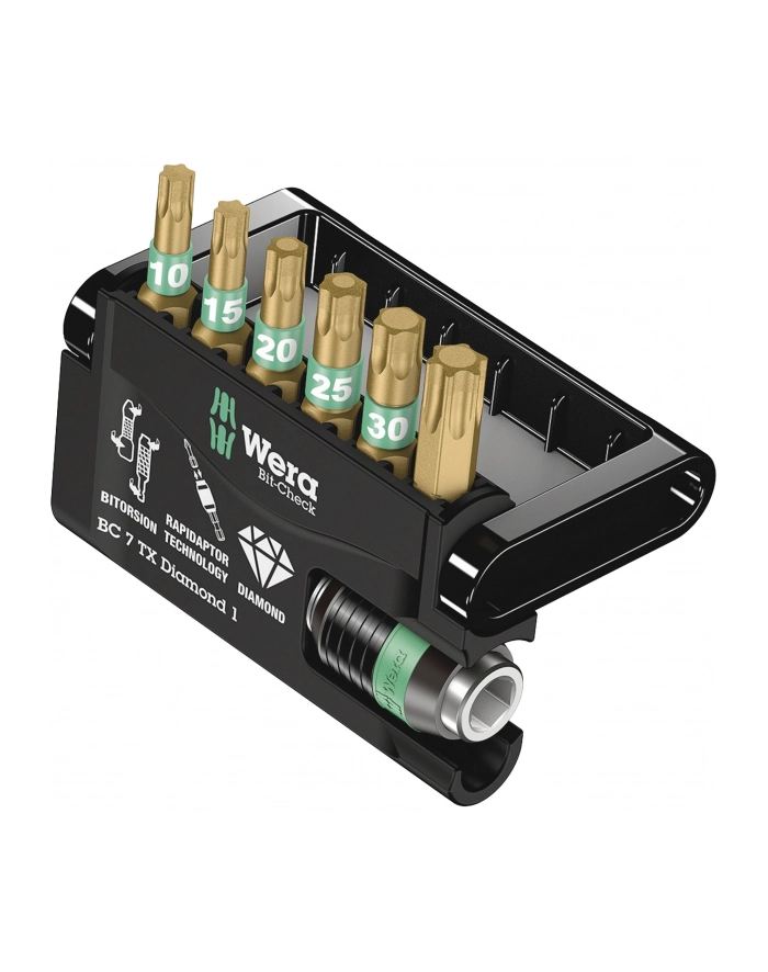 Wera Zestaw bitów 7 szt. TORX BiTorsion 05057415001 główny