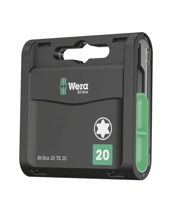 Wera Bit-Box 20 Tx - Zestaw 20 Bitów Tx 20X25Mm (5057770001) nr 2