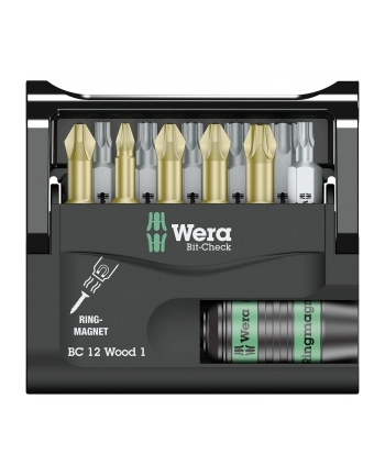 Wera Zestaw bitów 12 szt. Pozidriv / Phillips TORX 05057423001 nr 1
