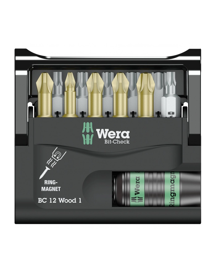 Wera Zestaw bitów 12 szt. Pozidriv / Phillips TORX 05057423001 główny