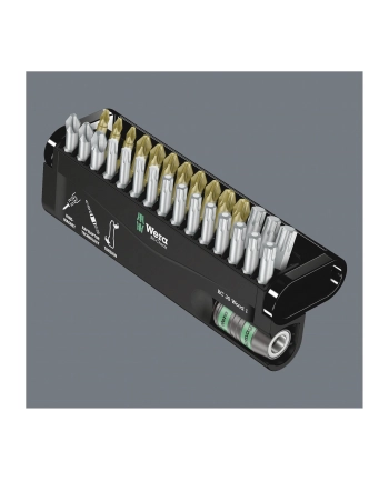 Wera Zestaw bitów 30 szt. Pozidriv / Phillips TORX 05057433001 nr 2