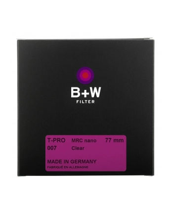 B+W 77mm 007 CLEAR MRC nr 1