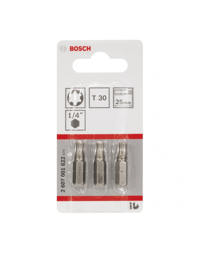 Bosch Bit T30 EH 3szt. 2607001622 główny