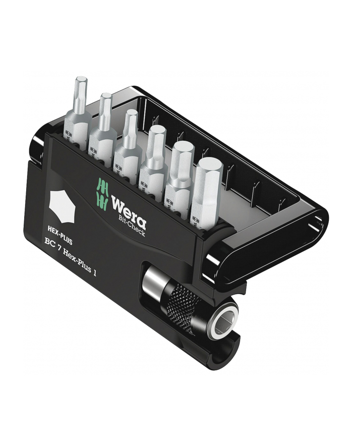 Wera Bity Hex-Plus w zestawie Bit-Check 8040-6 (05056168001) główny