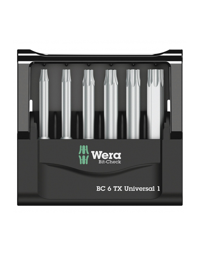 Wera Bity Mini Check, Torx, 6, 3 mm (1/4 ), 6 szt. główny