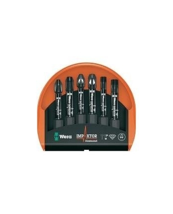 Wera Bity Mini Check Impaktor 4, 6,3 mm (1/4 ), 6 szt.