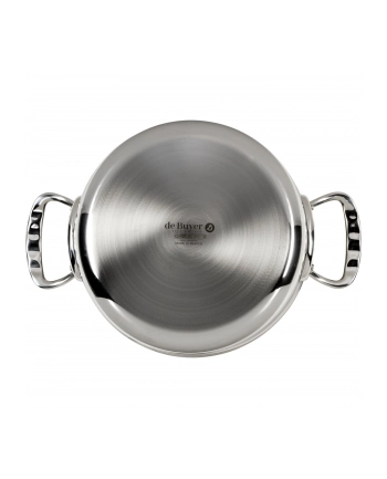 De Buyer Garnek Niski Z Pokrywą Stalowo Aluminiowy 2,6L Affinity