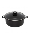 De Buyer Niski Garnek Aluminiowy Z Pokrywą 28Cm Choc Extreme - nr 1