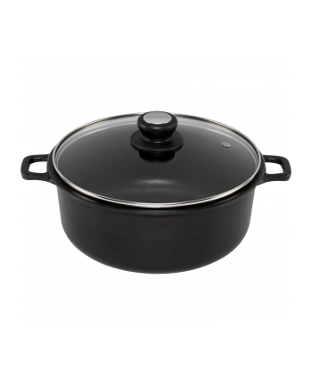De Buyer Niski Garnek Aluminiowy Z Pokrywą 28Cm Choc Extreme nr 2