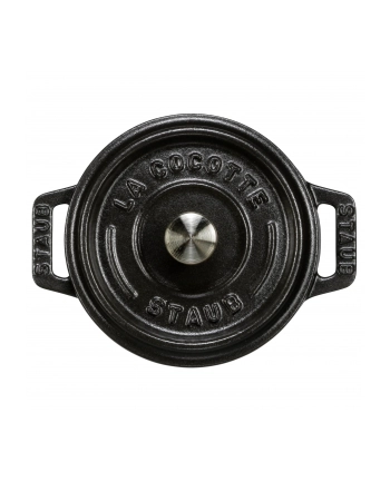 Staub Garnek Żeliwny Cocotte 10 cm Czarny 40500-101-0 nr 1