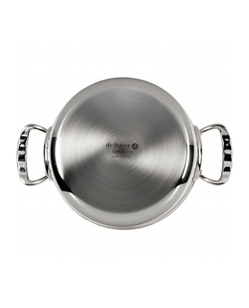 De Buyer Garnek Niski Z Pokrywą Stalowo Aluminiowy 2,6L Affinity