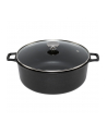 De Buyer Niski Garnek Aluminiowy Z Pokrywą 24Cm Choc Extreme - nr 1